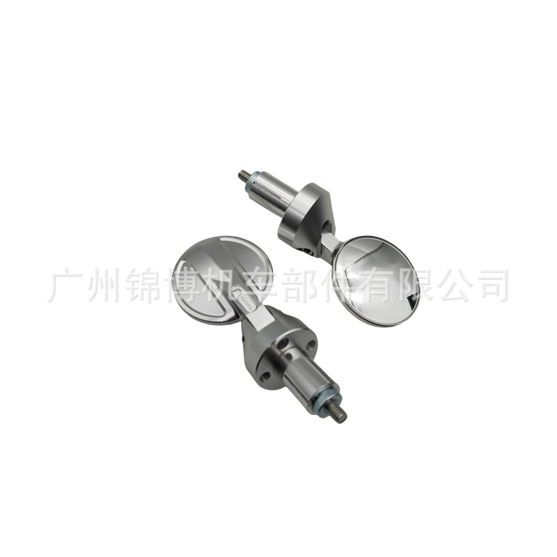 锦博 Круглый ретро зеркало заднего вида, ручка, универсальный руль, 17mm
