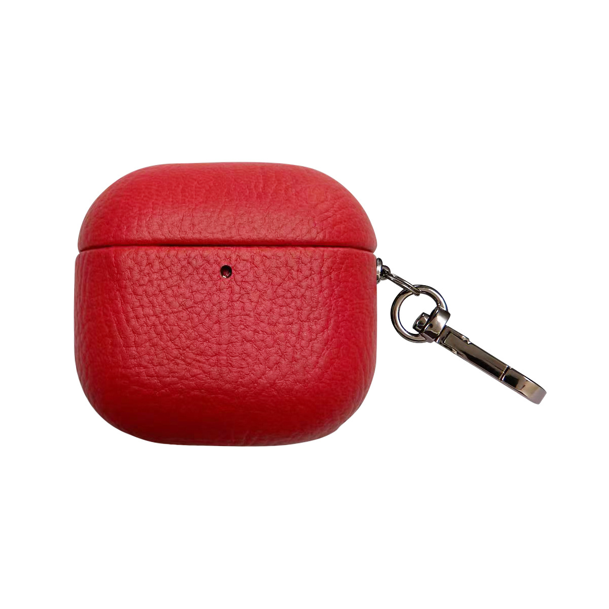 Suitable for Apple Airpodspro3 Bluetooth earphone protective case Airpodspro2 lychee pattern protective case