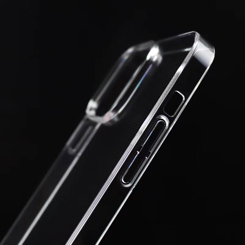 Suitable for iPhone 17 Air full hard high transparency PC phone case, Apple 16 Pro never yellowing transparent phone case