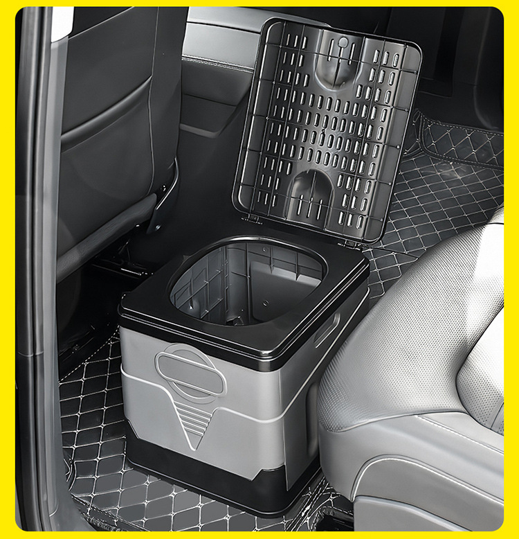 Spot wholesale folding toilet, foldable portable toilet, outdoor camping car toilet, emergency toilet