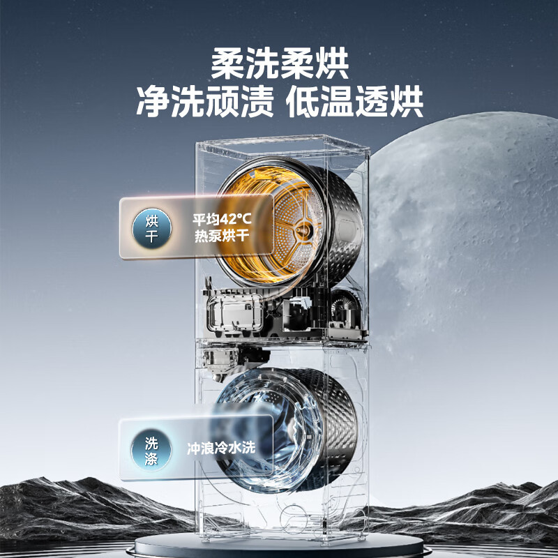 Стирально-сушильная машина Midea MGH20VE5PRO с тепловым насосом