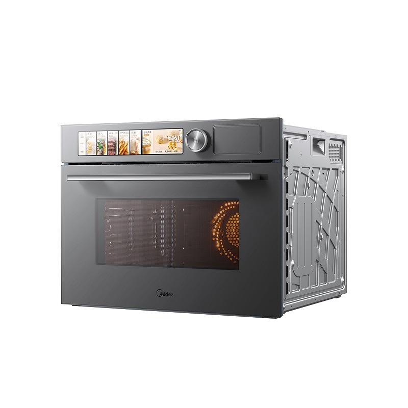 Встраиваемая многофункциональная печь Midea GR6S с функцией микроволновки и паром