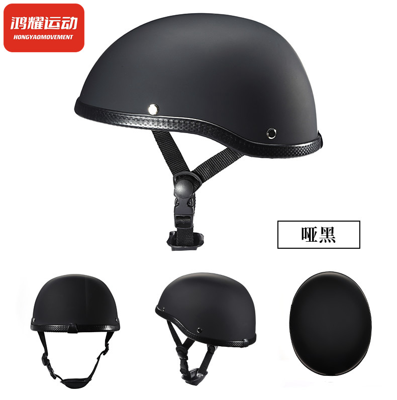 Half Helmet Summer Retro Lightweight Cycling Scoop Helmet Prince Bicycle Four Seasons Half Helmet Grey Breathable Men's and Women's Cycling Helmets