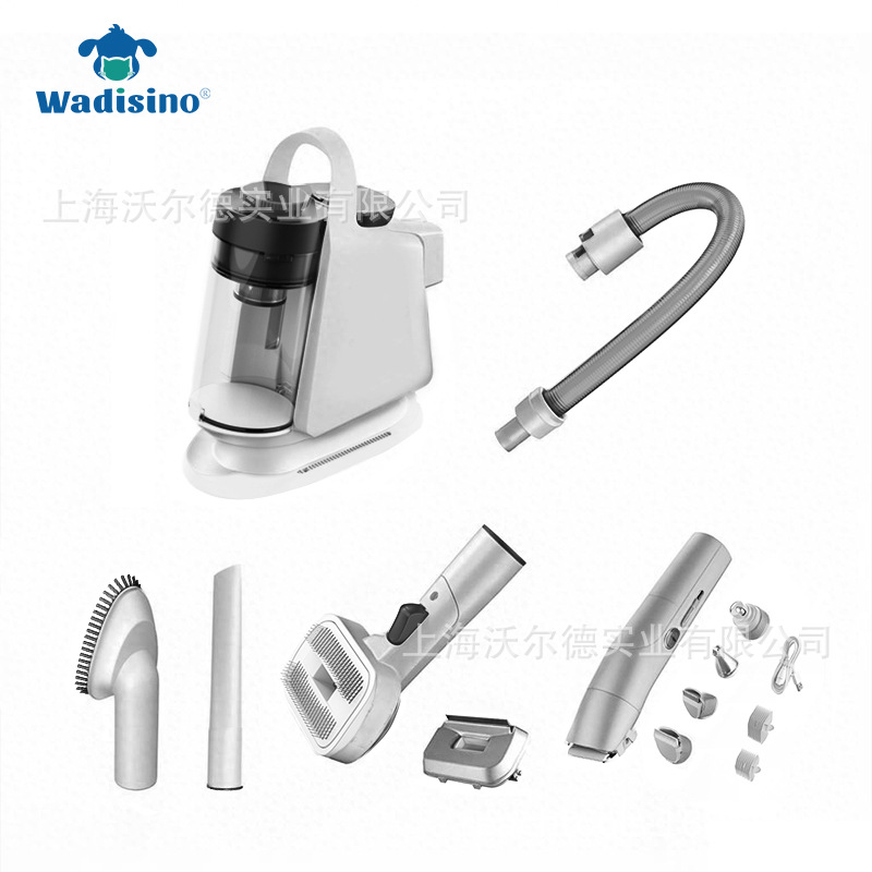 Popular multifunctional pet blowing and sucking all-in-one machine for cats and dogs, high-power water blower, shaving and blowing hair care machine