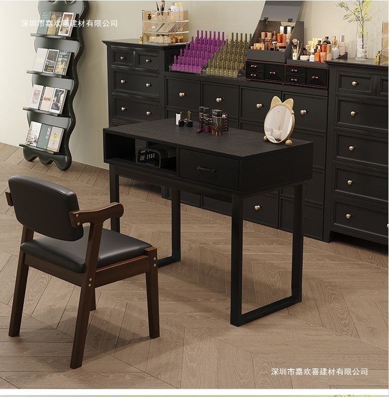 Стол для маникюра Pengye Furniture в американском ретро-стиле