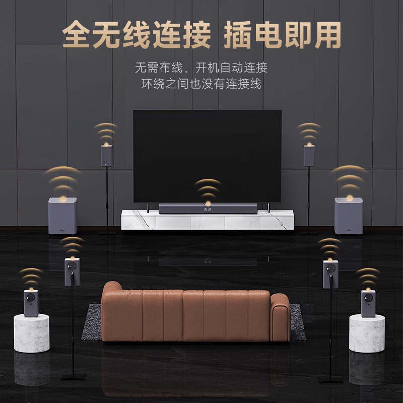 Домашний кинотеатр Yiyang A10pro с беспроводным сабвуфером
