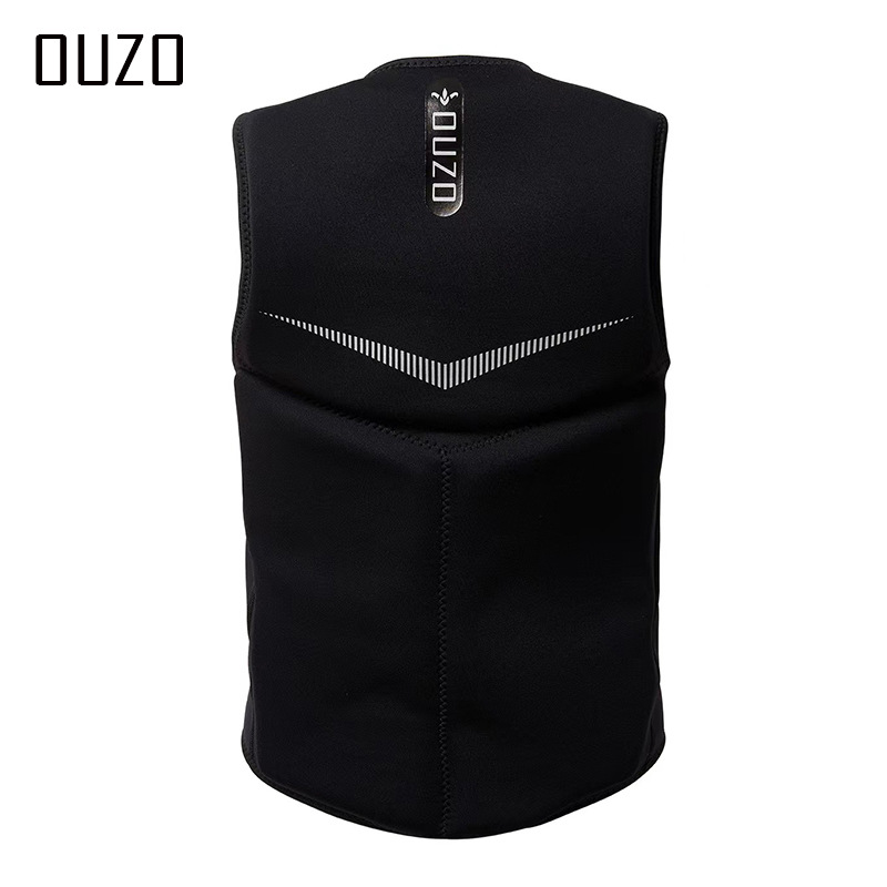 OUZO large buoyancy life jacket men's and women's life vests PVC adult drifting surfing buoyancy vest swimming vest