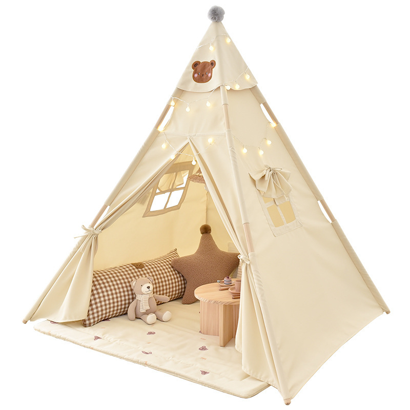 Children's Tent Indoor Indian Home Baby Princess Small House Boys and Girls Toy Game House Secret Base