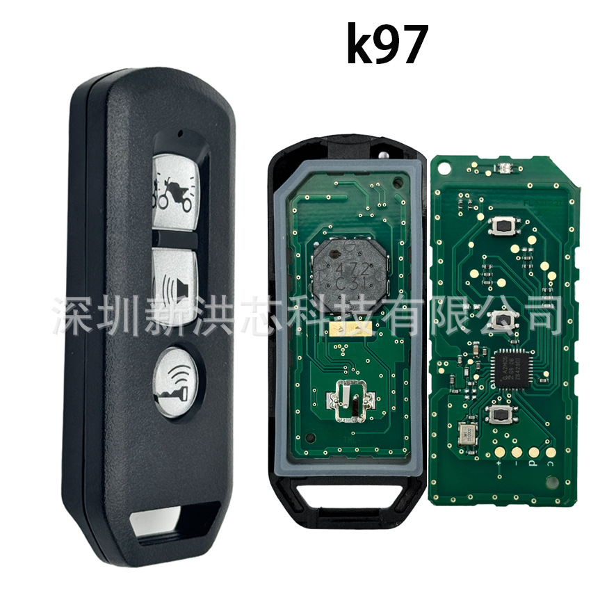 Подходит для мотоциклетного ключа K97 433 МГц ID47.