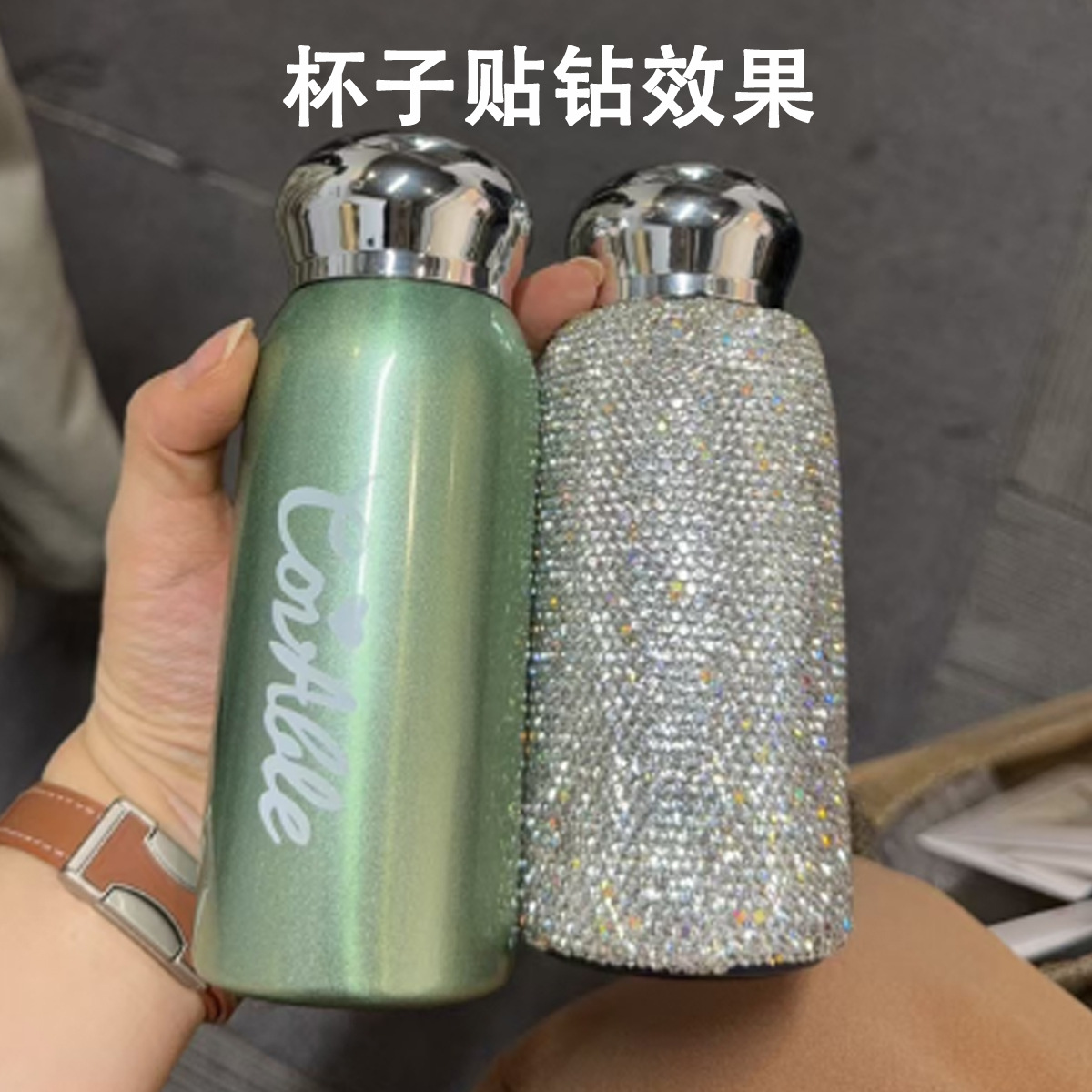 Suitable for Apple, Samsung, Huawei 4th generation diamond studded headphone case factory, PC hard case protective cover, TPU Pro 2nd generation