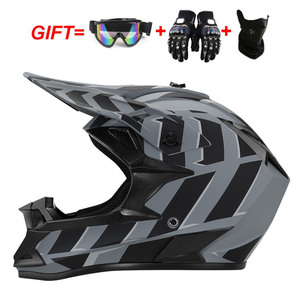 Off road bicycle riding helmet men's and women's rally helmet large ATV racing breathable off-road helmet DOT
