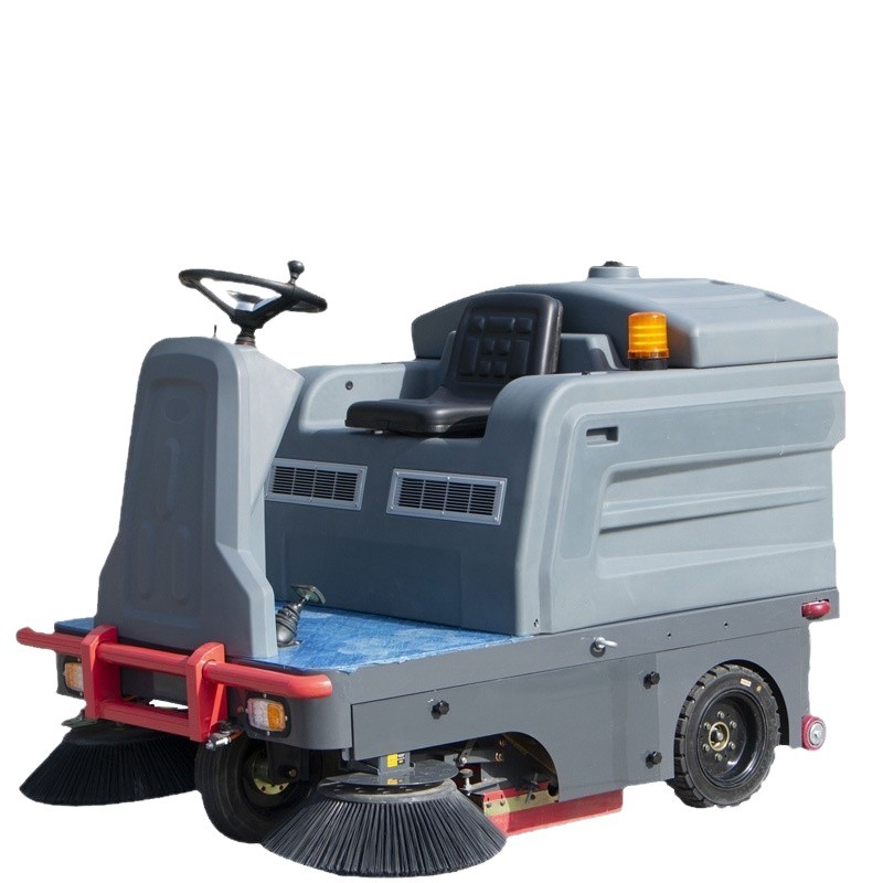 Electric sweeper factory workshop industrial sweeper environmental sanitation road sweeper driving community sweeper