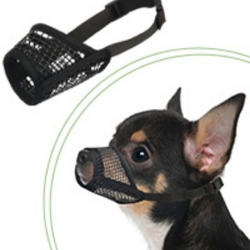 Pet Dog Dog Root Cover Mask Anti -Random Eath Covere Roth Anti -Bite Heathable Grid Ant -Licking Roth Rounde Small
