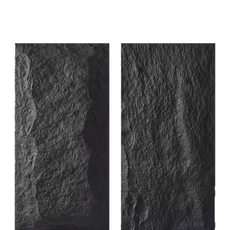 Декоративная стеновая панель из PU-камня (имитация натурального камня), Бежевый