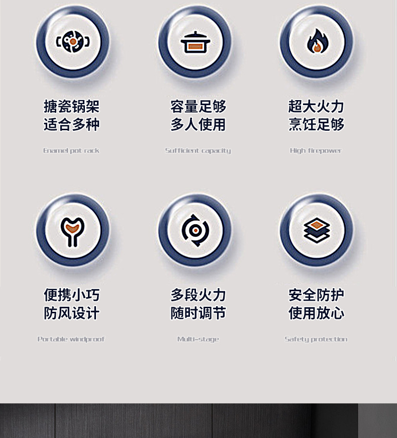 卡式炉户外便携式野外炉具火锅露营防风瓦斯商用卡磁炉燃气煤气灶
