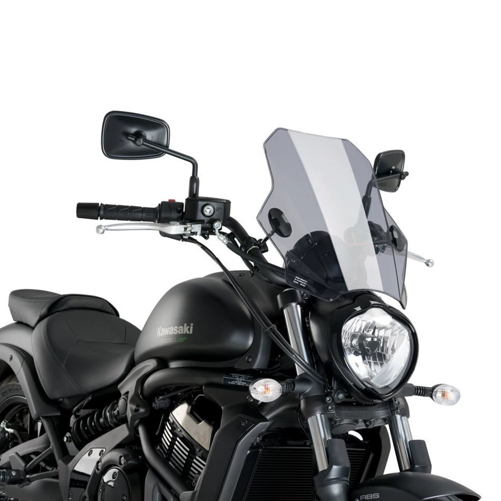 Подходит для Kawasaki Yamaha Honda Ducati Windshield Z900 Z1000 MT-09 Защитное ветровое стекло