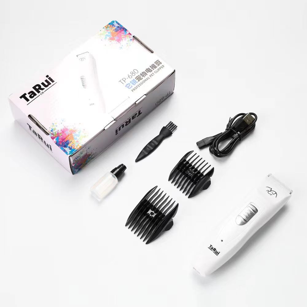 它锐 TP-680 Pet Electric Clippers, собачьи волосы, USB Electric Clippers, Pet Supplies, Pet Electric Clippers