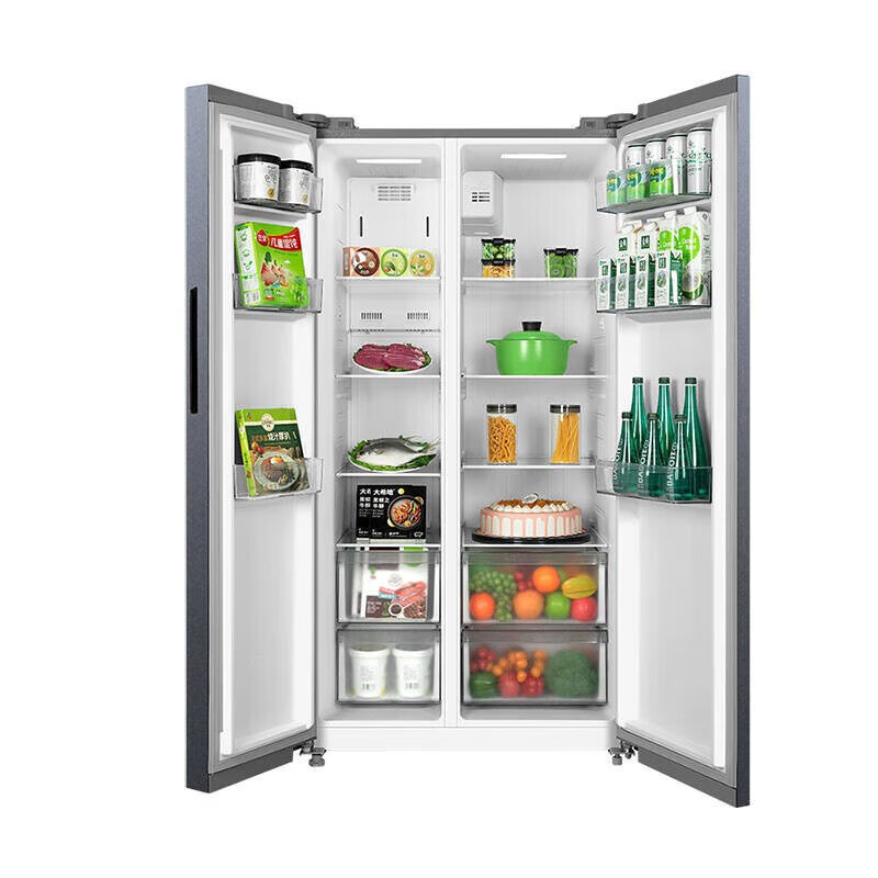 Холодильник Midea BCD-532WKPM (ZG) двухкамерный No Frost темно-серый