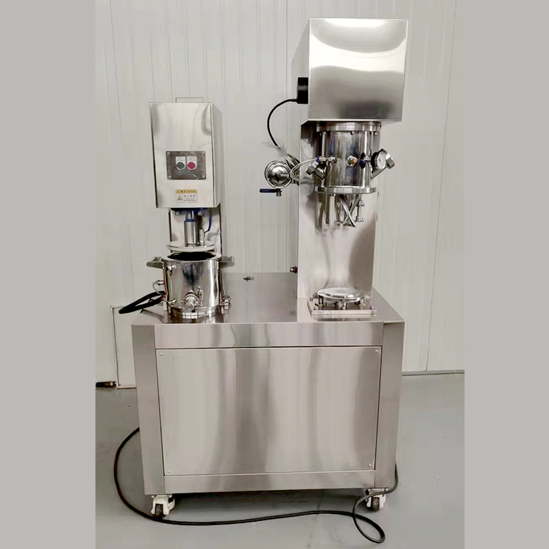 Planetary Pressure Material Integrated Machine 5L Laboratory Adhesive Silicone Paste Stainless Steel Dual Planetary Power Hybrid