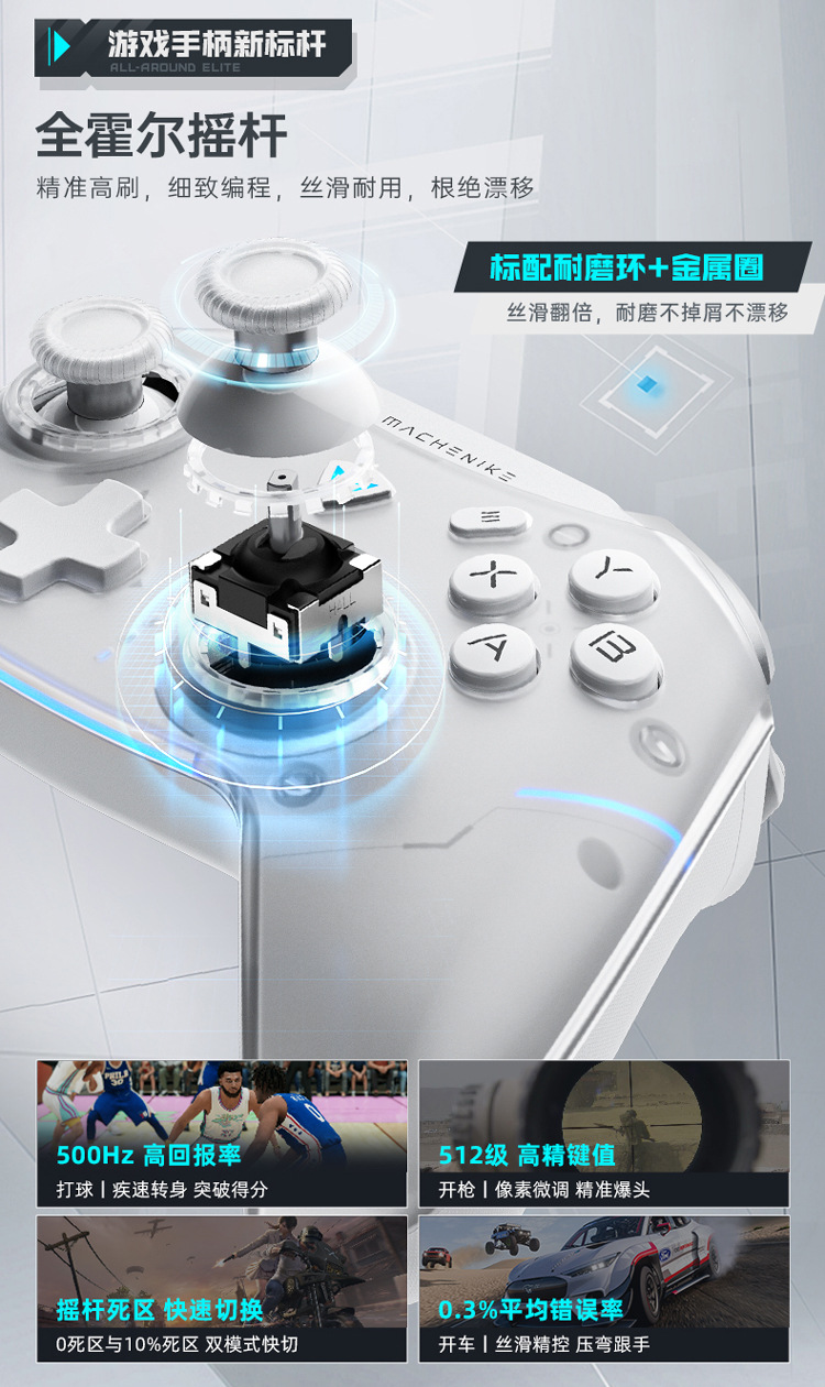 Mechanic G5pro Wireless Game Controller Switch Pro Class Xbox Bluetooth Controller Black Myth Wukong