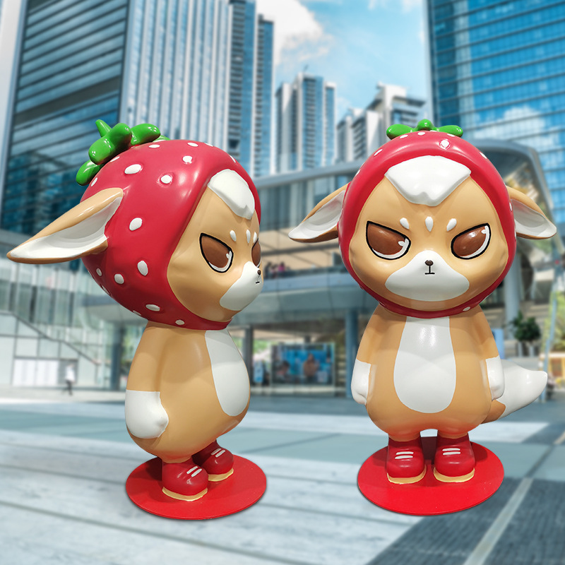 Индивидуальные открытые крупномасштабные IP-интернет-знаменитость Doll Mall Mall Maskot Mascot