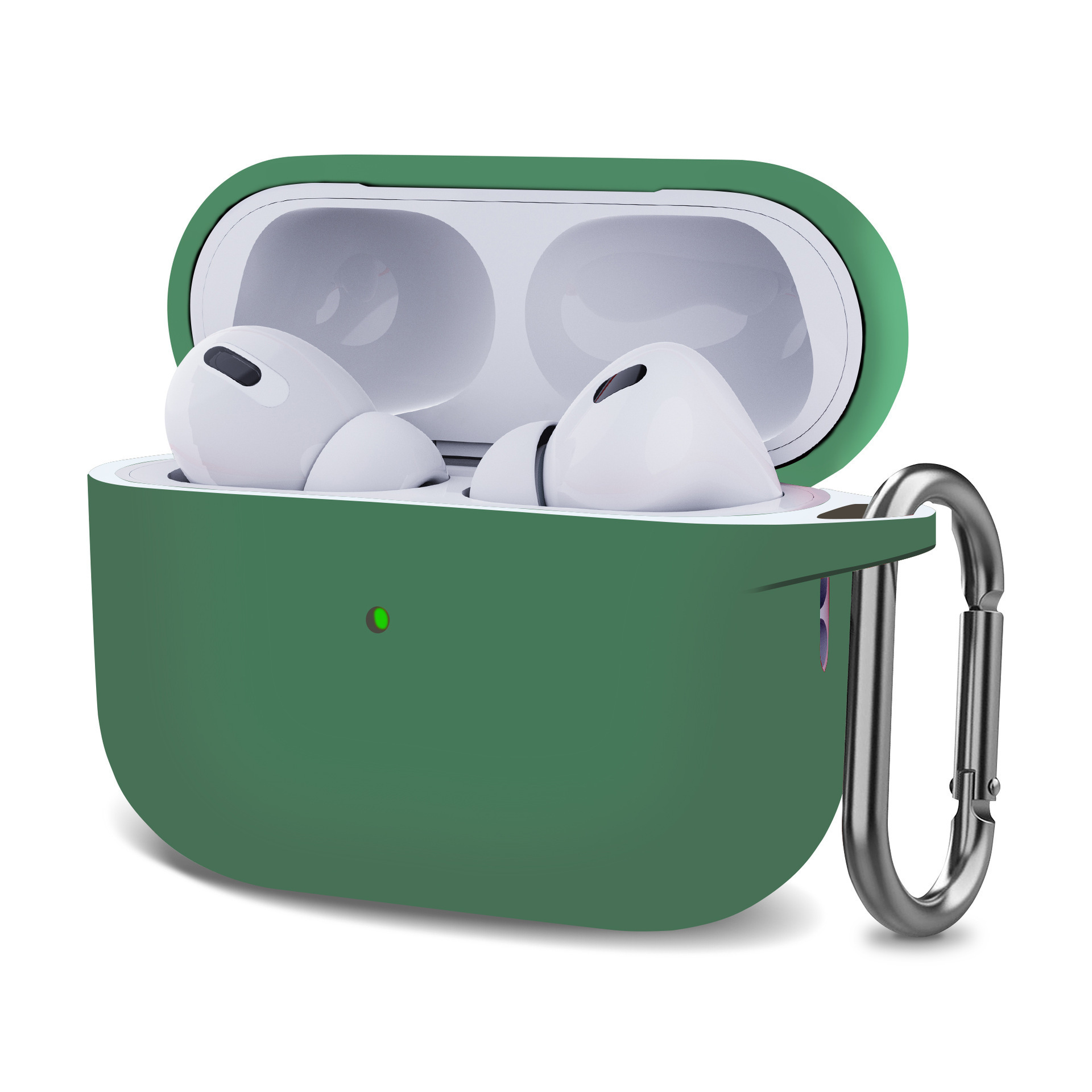 Suitable for AirPods Pro3 Apple 2025 new Bluetooth earphones, silicone solid color one-piece thick protective case