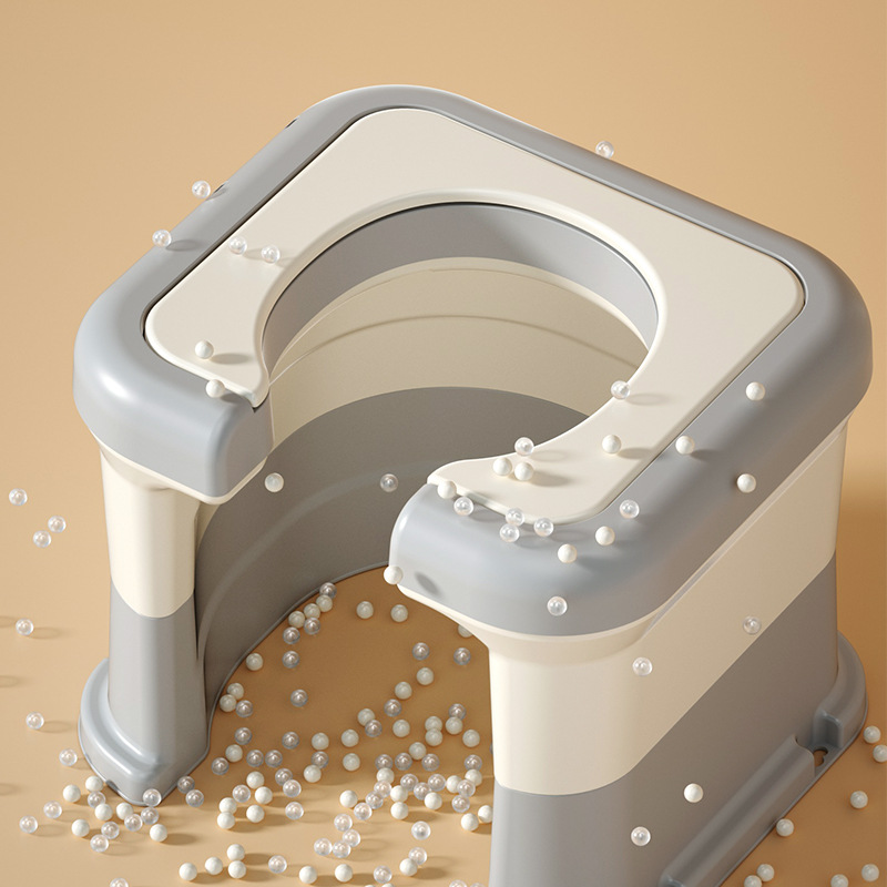 Household toilet, portable toilet, pregnant women, elderly people using the toilet, squatting stool for defecation, adult squatting stool changed to toilet seat