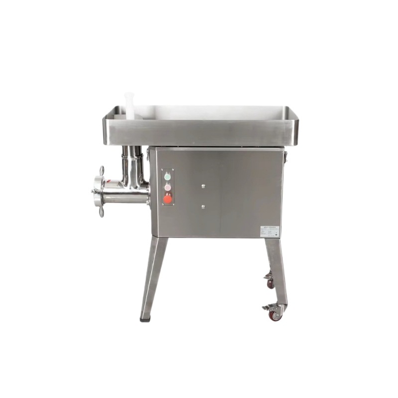 Fully automatic industrial grade high-power stainless steel frozen meat grinder for foreign trade export food processing and meat mixing equipment