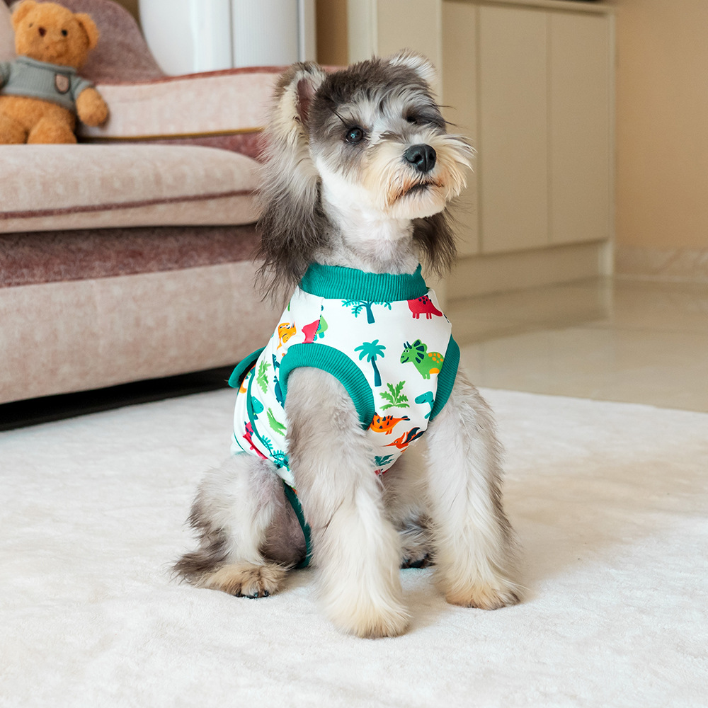 Cross -Bordder Common Pet Olde от стерилизованной собачьей одежды, чтобы предотвратить лизать физиологическую одежду после выздоровления.