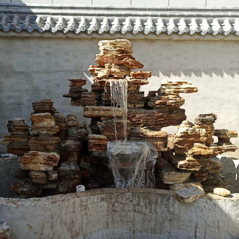 Тысячи камней Qi Shi Garden Landscape Stone Engineering Landscape Производители оптом тысячи каменных ракет бесплатный дизайн