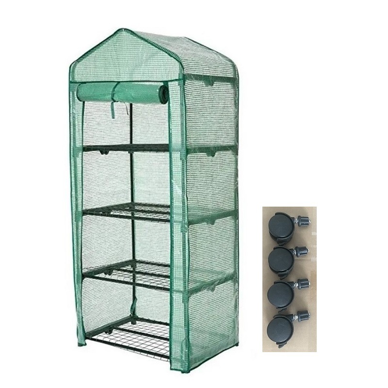 Wholesale Garden Warm Room PVC or PE Small Flower Room Cover Greenhouse Warm Sunshine Room Seedling Room Flower Frame Greenhouse