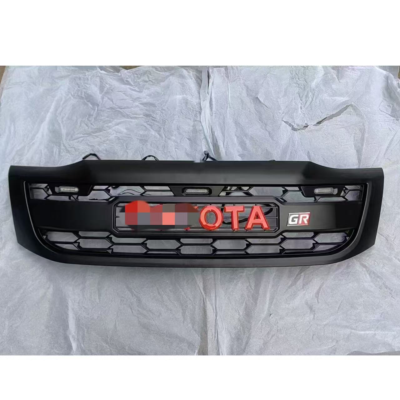 Подходит для Toyota Hilux hilux vigo 08-14, модифицированная решетка GR с подсветкой Передняя решетка VIGO