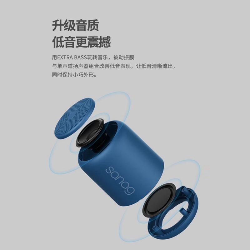 Портативная Bluetooth колонка Sanag X6S