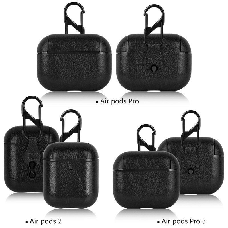 现货适用苹果Air pods432无线蓝牙耳机保护套Pro32贴皮款保护壳