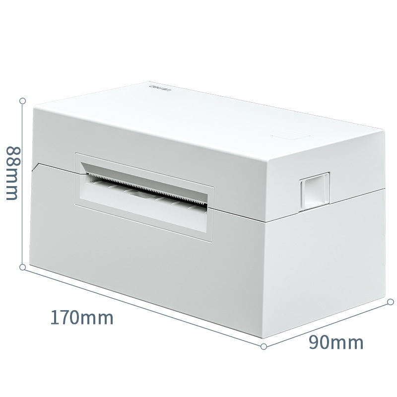 Deli Thermal Label Printer 80mm Express Delivery Sheet Electronic Face Sheet Convenient High Speed Printer Office Supplies