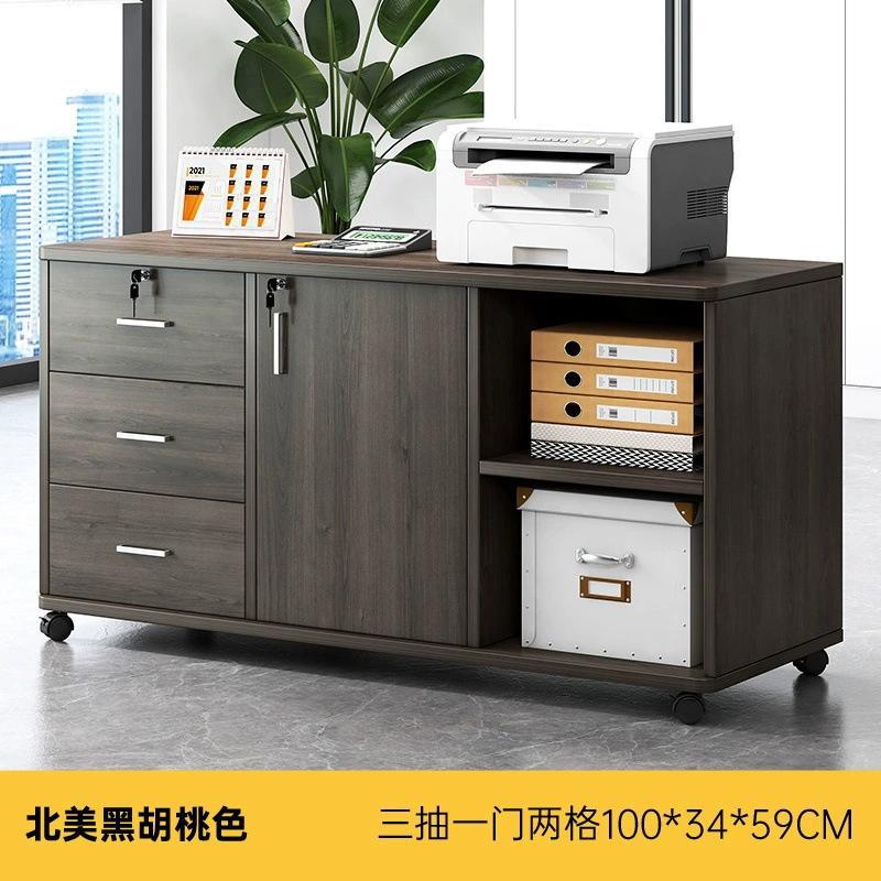 Офисный мобильный тумбочка-комод Yijiada BG003816 с замком