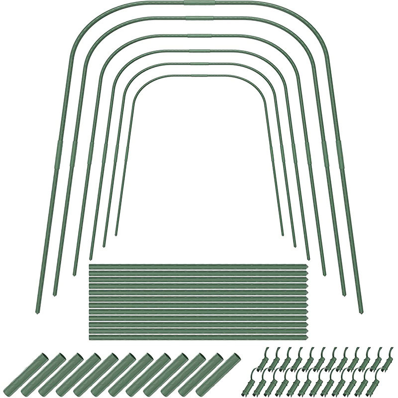 Cross border plant protection covers for bird, insect, and frost prevention, which can be spliced together for gardening, warming rooms, planting racks, and small packaging volume