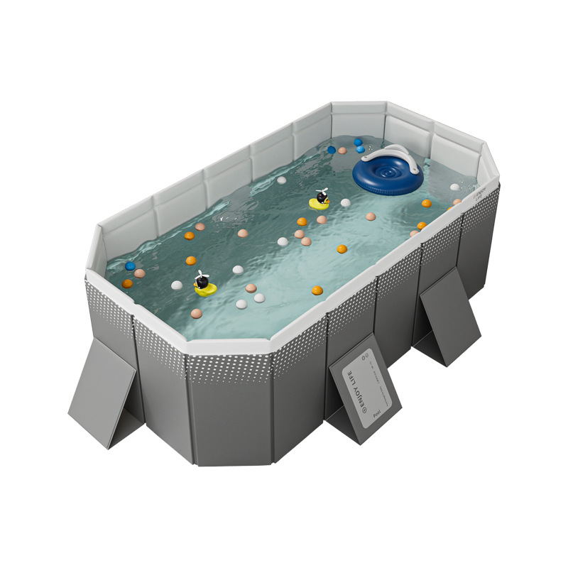 Cross border swimming pool, thickened wear-resistant inflatable swimming pool, outdoor non foldable play pool, children's home pool, beach