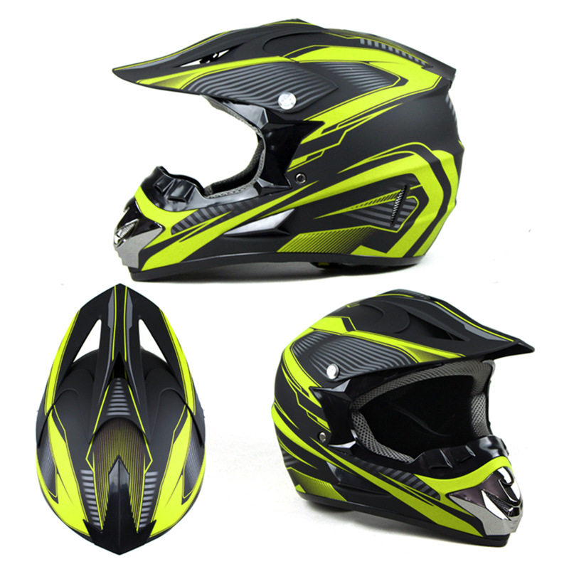 Car, motorcycle, rally off-road helmet, mountain bike, racing car, downhill full helmet, men's and women's all season summer gift three piece set