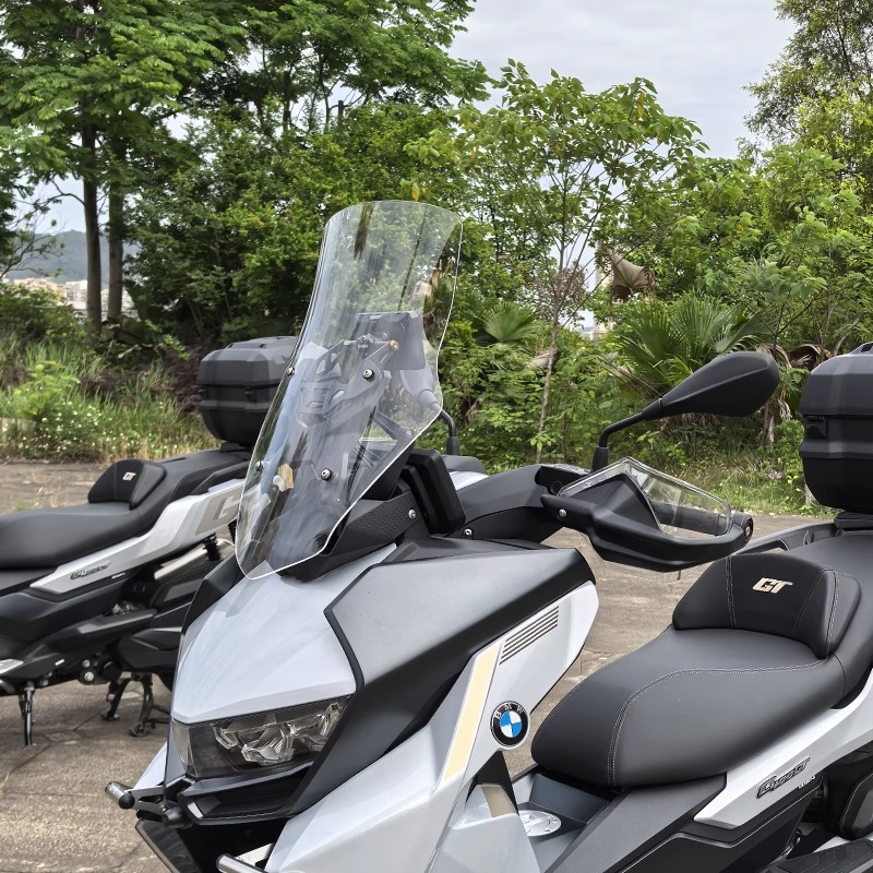 Подходит для 25 новых BMW C400GT, специальная модификация лобового стекла и усиление лобового стекла, оригинальное оригинальное стекло, прямо вверх.
