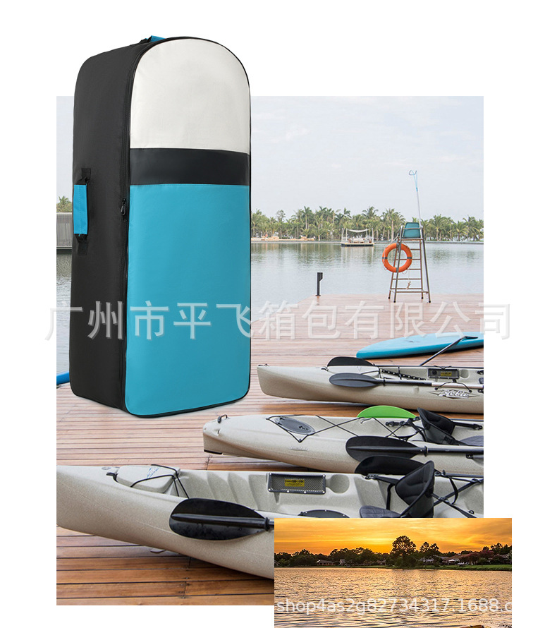 Spot Paddleboard Backpack Surfboard Inflatable Paddle Backpack Water Sports SUP Skirting Board Logo Customizable