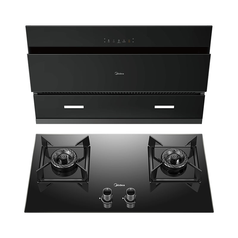 Комплект кухонной техники Midea J25S: вытяжка и газовая плита Q330-T