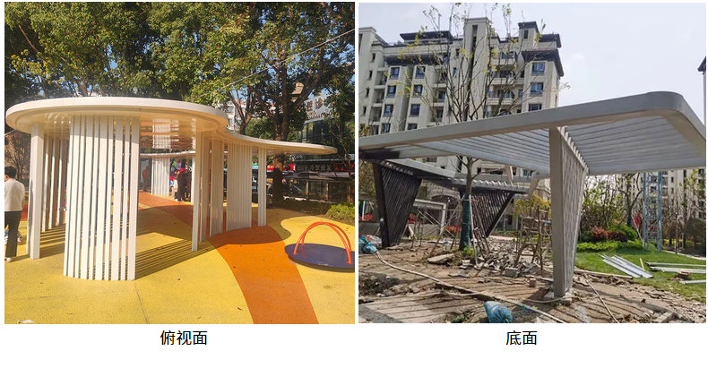 金属景观廊架