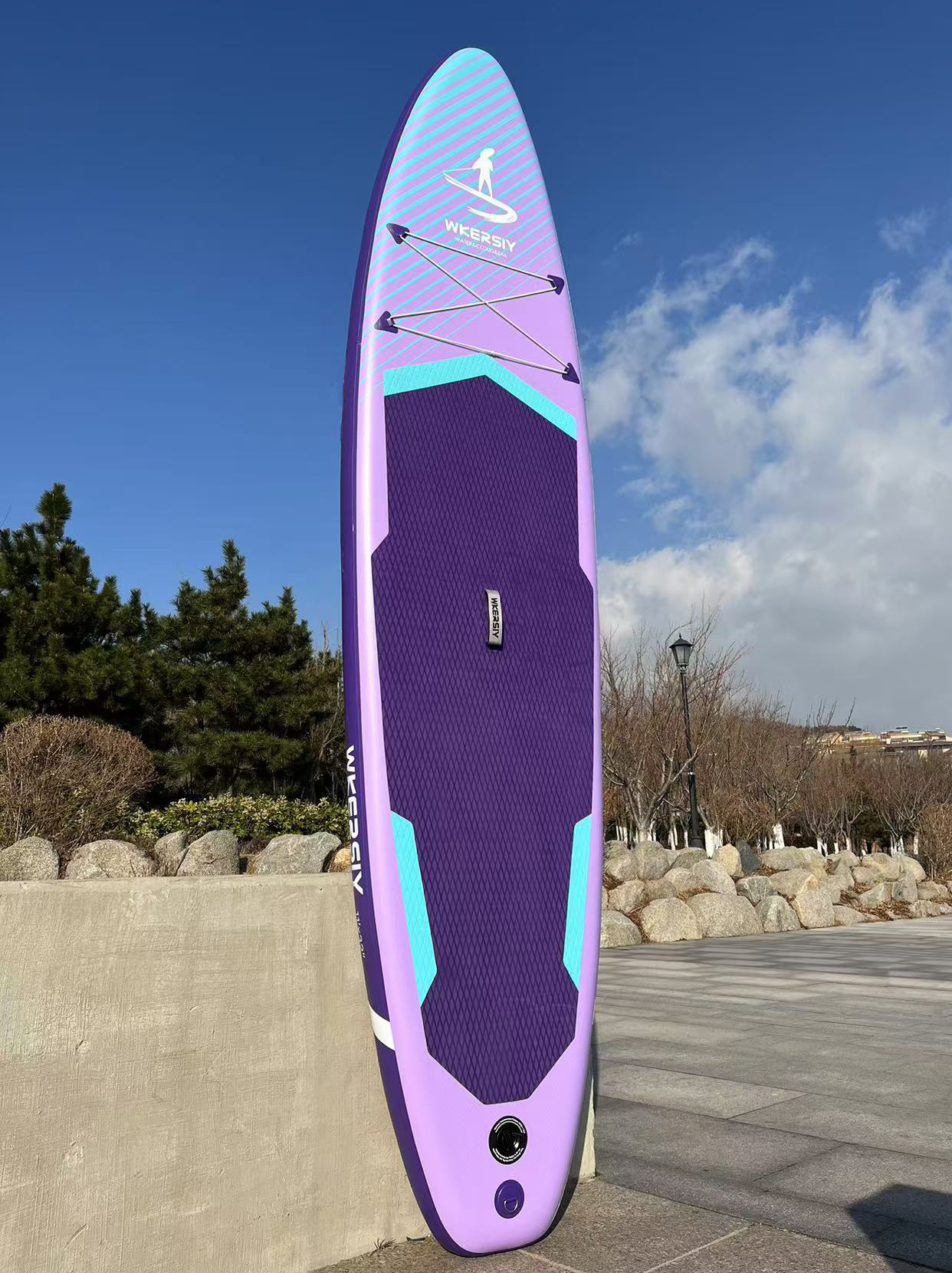 New Paddle One Piece Replacement Inflatable Surfboard Cross border Paddle Sup Board SAPBOARD Paddle Boat Surfboard