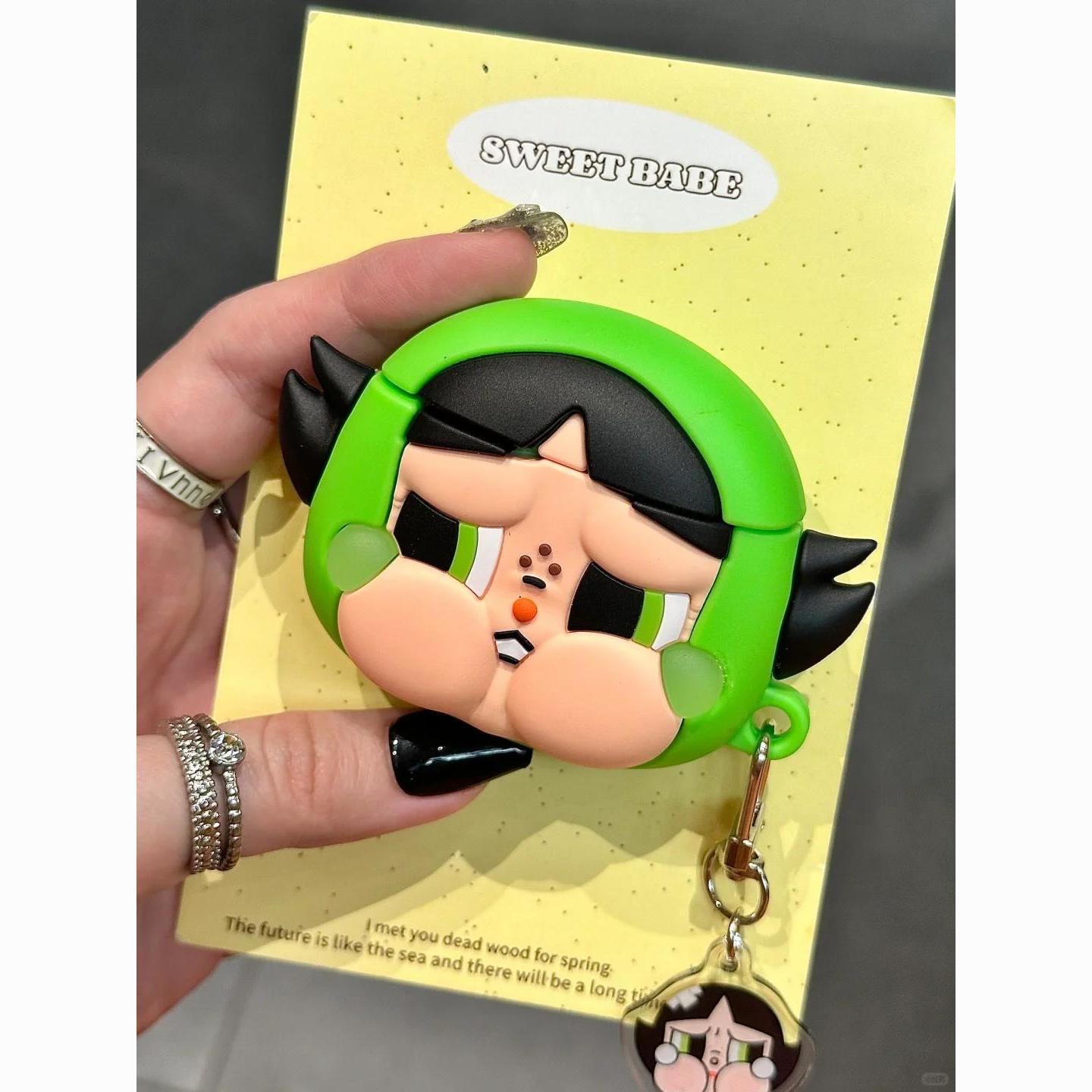 卡通拉布布包包适用airpods4代保护套二代3代pro2苹果蓝牙耳机壳