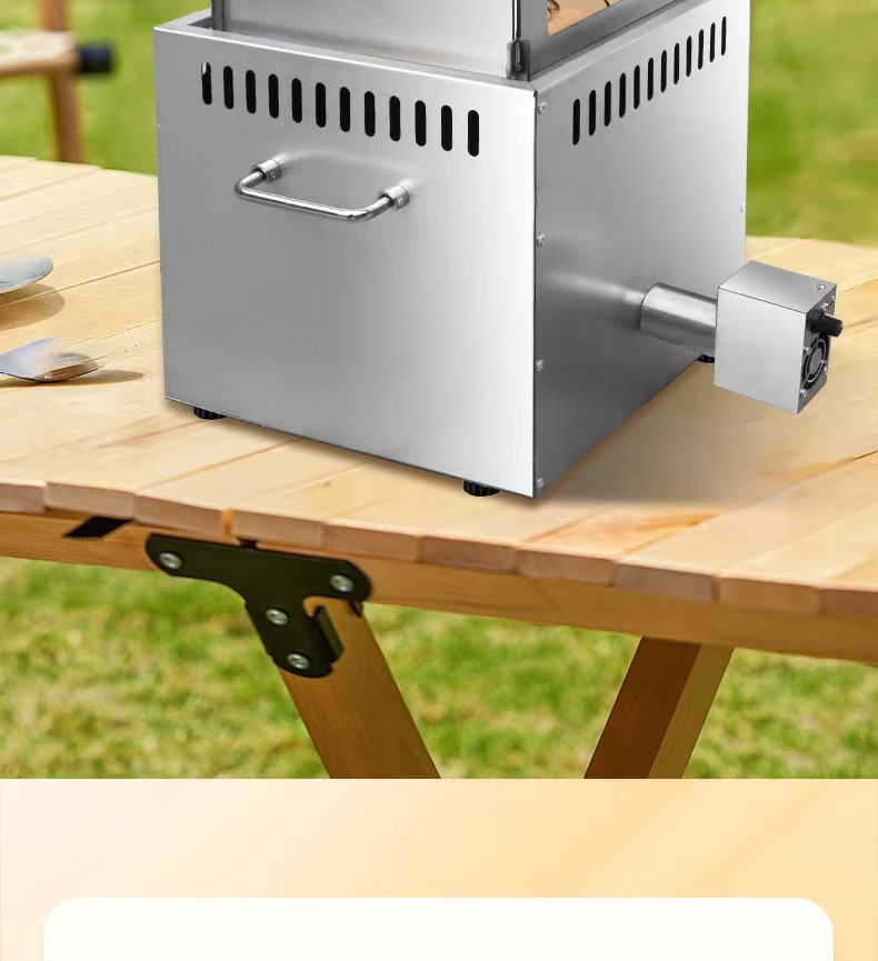 Outdoor firewood stove, travel raging stove, portable new type gasifier, household firewood burning new type of picnic stove