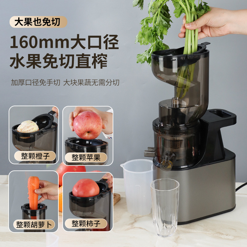 Шнековая соковыжималка Moka Juice многофункциональная из нержавеющей стали