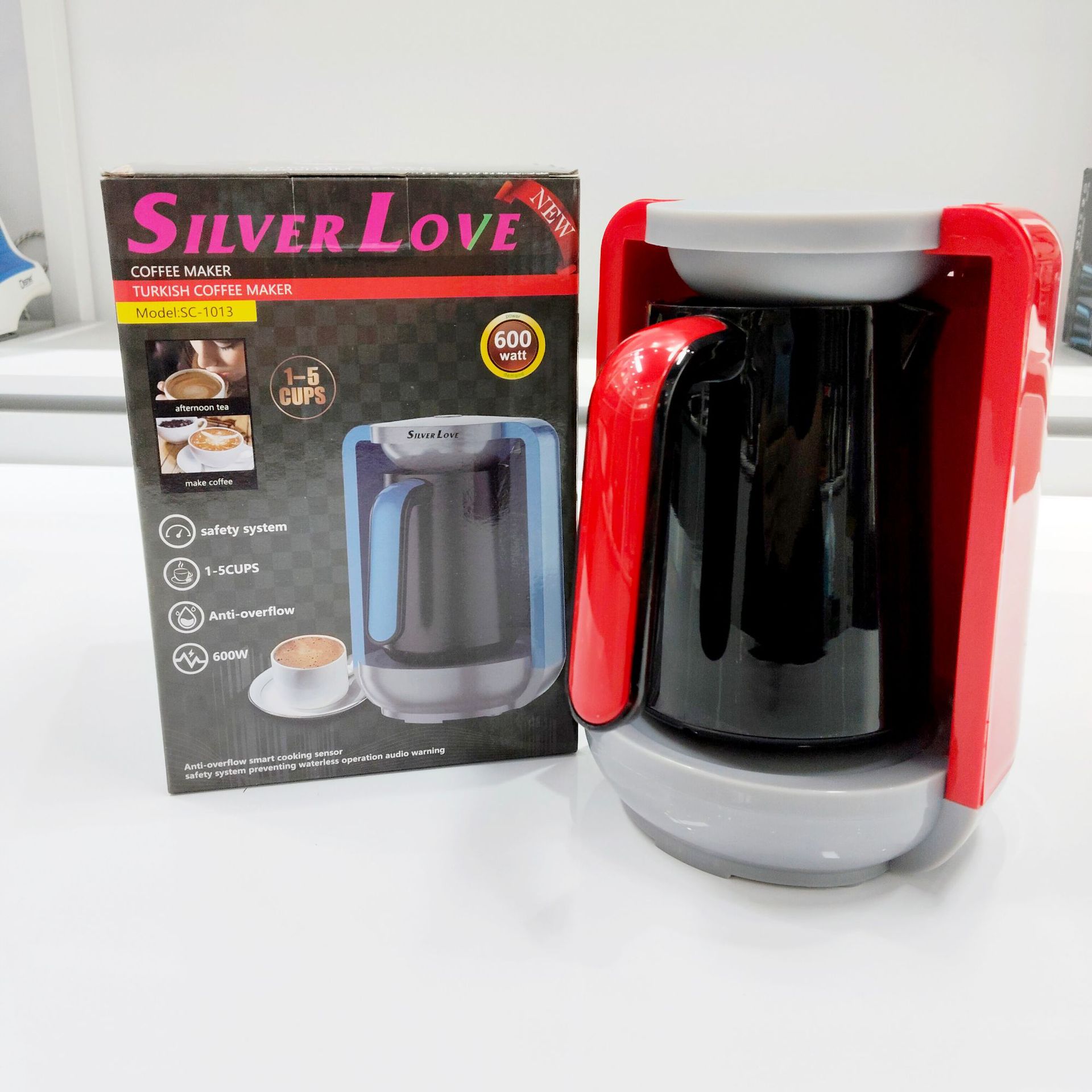 Кофемашина автоматическая Silver Love SC-1013
