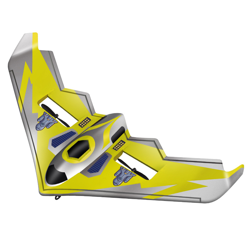 Fighter, remote-controlled aircraft, crash resistant glider, model airplane, electric fixed wing, children's toy drone, boys flying