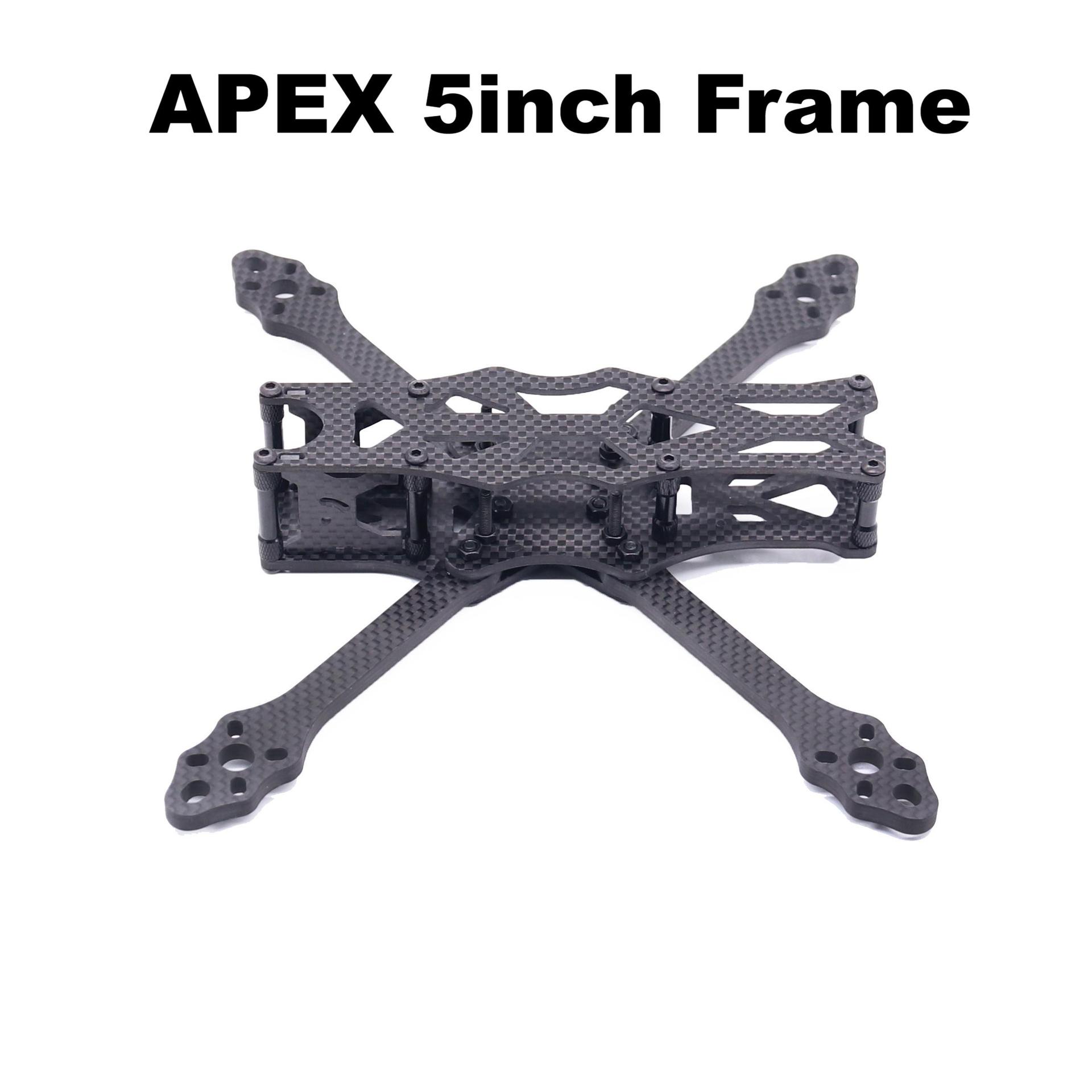 Bo Cube APEX 5-inch rack drone frame kit carbon fiber racing drone quadcopter